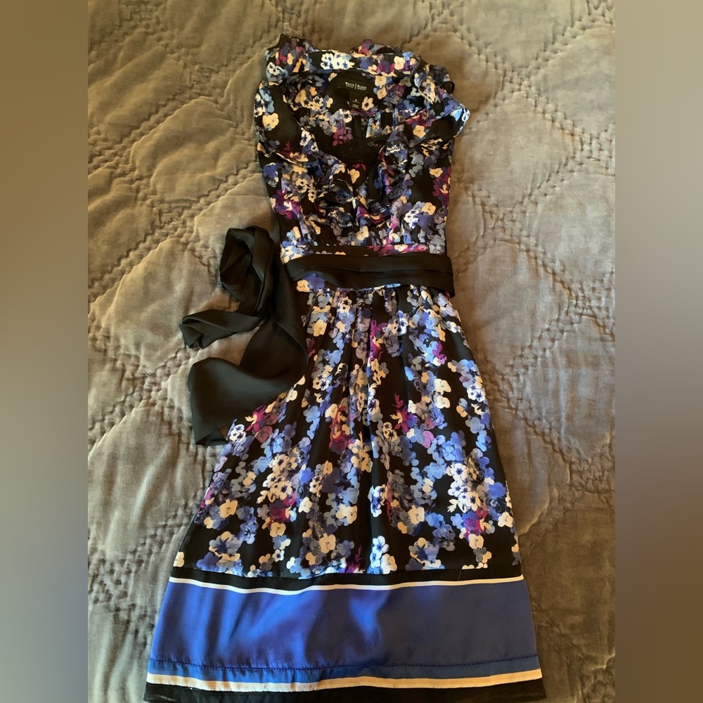 White House Black Market Floral Dress